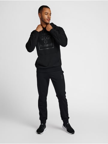 Hummel Verstellbare Taille Kapuzenpullover Raglanärmel Hmlisam Herren in BLACK