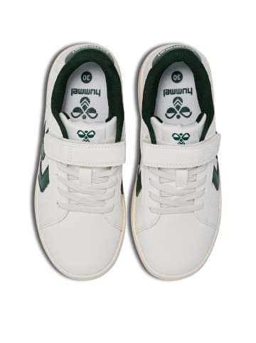 Hummel Hummel Klettverschluss Sneaker Derby Court Lebensstil Kinder in DARK GREEN