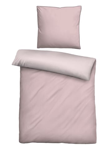 Biberna Bettwäsche Mako-Satin in rose