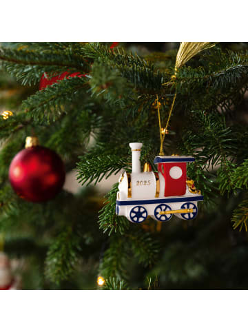 Villeroy & Boch Ornament Lokomotive 2025 Christmas Classics in bunt
