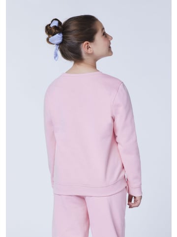 Polo Sylt Sweater mit glitzerndem Labelprint in Rosa