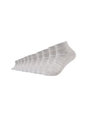 camano Kurzsocken Mesh Ventilation 10er Pack fog melange