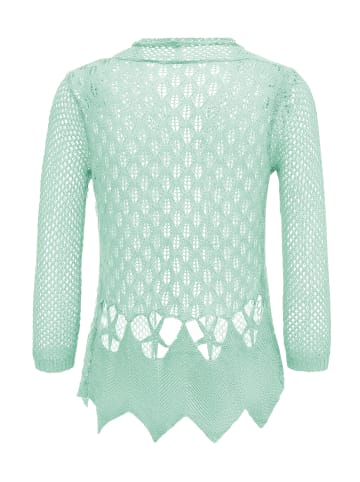 ebeeza Damen Strickjacke in Lagune