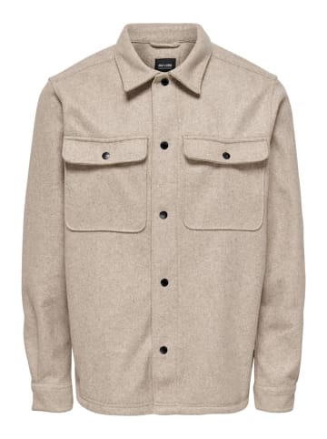 Only&Sons Hemd ONSASH in Beige