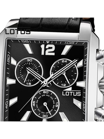 Lotus Chronograph-Armbanduhr Lotus Classic schwarz mittel (ca. 38mm)