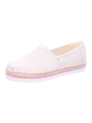 TOMS Damen Slipper Alpargata Platform Rope in Beige