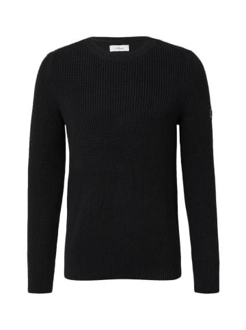 S.OLIVER RED LABEL Pullover in Schwarz