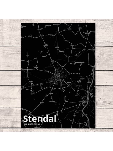 Mr. & Mrs. Panda Grußkarte Stendal mit Spruch in Keine Angabe