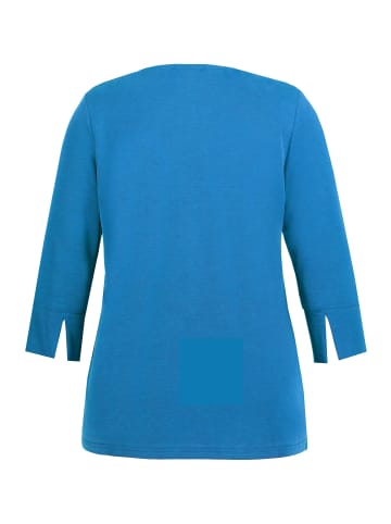 Ulla Popken Shirt in strahlendes blau