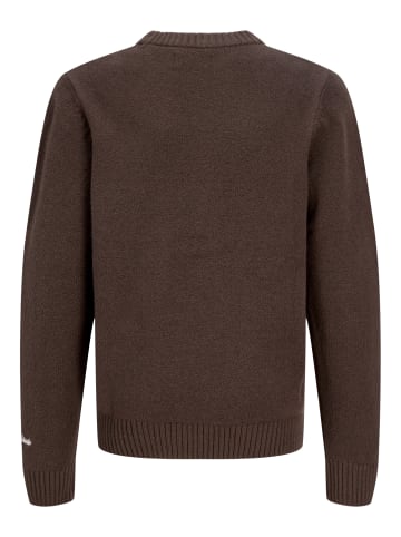 JACK & JONES Junior Jornorrebro Strickpullover Rundhals in mulch