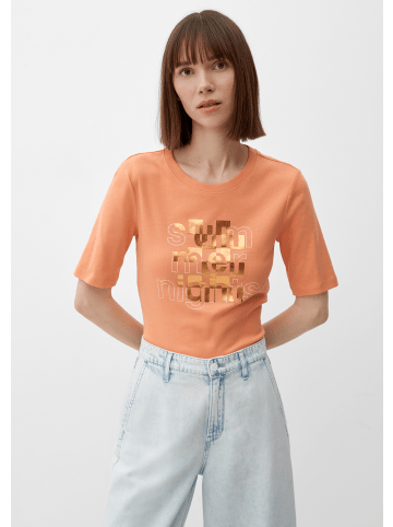 s.Oliver T-Shirt kurzarm in Orange