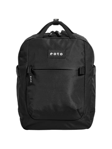 eoto Eoto Rucksack Small16 Schwarz in schwarz