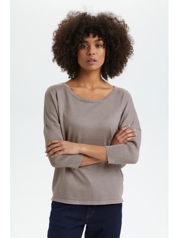 SAINT TROPEZ Strickpullover A2561, Casual fit in Atmos Melange