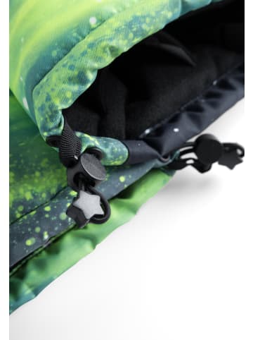 WeeDo Fausthandschuhe COSMO Space in space print + black