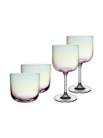 4-tlg. Wein- und Wassergläser Like Glass in Pearl