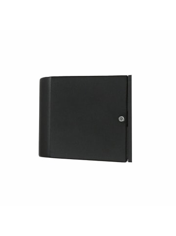 Licht-Erlebnisse Außen Wandlampe (B)9 x (H)10 cm in Schwarz