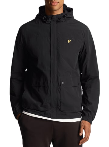 Lyle & Scott Kapuzenjacke in Schwarz