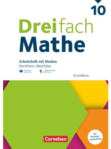 Cornelsen Verlag Buch - Dreifach Mathe - Nordrhein-Westfalen - Ausgabe 2022 - 10. Schuljahr