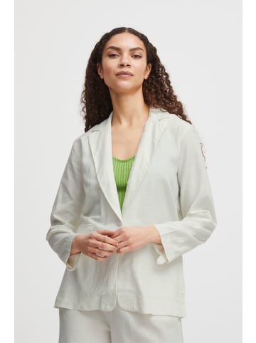 b.young Jackenblazer - BYFALAKKA BL - 20812976 Blazer aus Leinenmix in Weiß