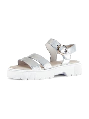 Gabor Riemchensandaletten in Silber