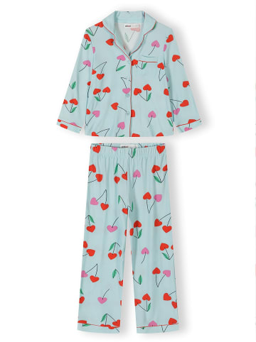 Minoti 2-tlg Pyjama 30PJ150 in Blau