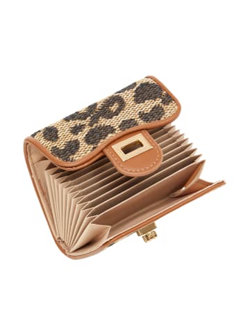 NAEMI Damen Handtasche in Braun Mehrfarbig