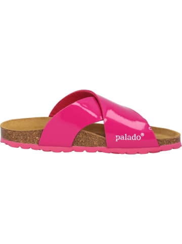 palado Pantoletten in pink lack