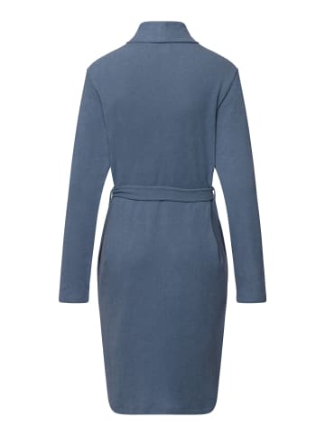 Hanro Morgenmantel Easy Wear in delicate blue
