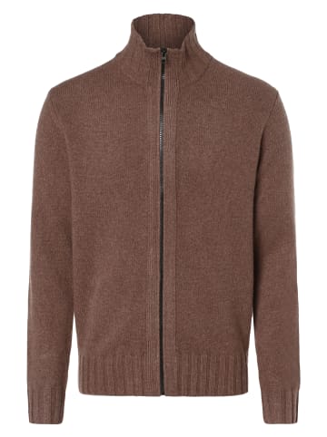 Nils Sundström Strickjacke in taupe