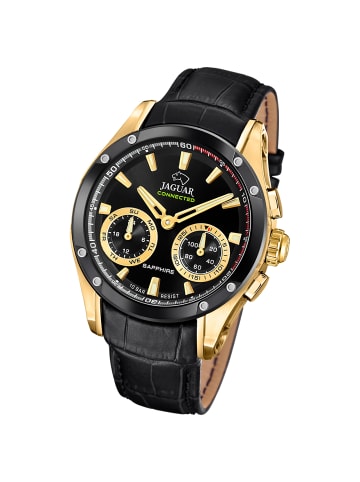 Jaguar Multifunktion-Armbanduhr Jaguar Connected schwarz groß (ca. 45mm)