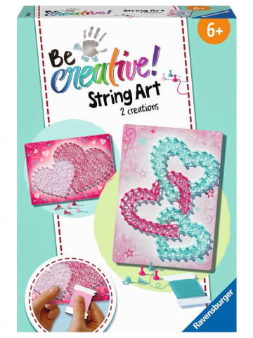 Ravensburger Bastelprodukte String Art Herz Ab 6 Jahre in bunt