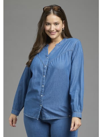 Laura Scott Schlupfbluse in blue washed