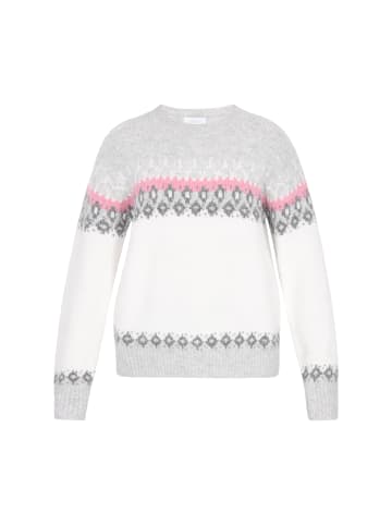 usha BLUE LABEL Women Sweater in white multicolor