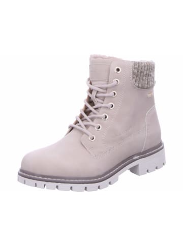Tom Tailor Schnürboots Mit Tex-Membran in beige