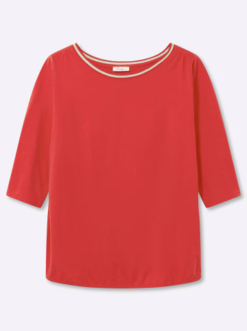 sheego 3/4-Arm-Shirt in erdbeere