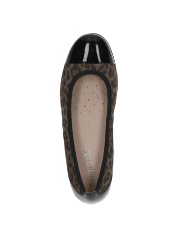 Caprice Keilpumps in BLACK LEO COMB
