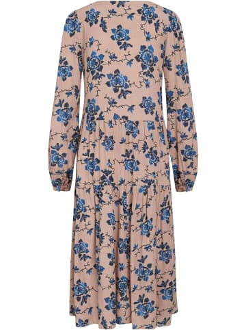 Noa Noa Langes Kleid EllenNN in Print Rose-Blue