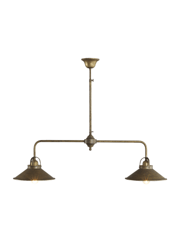 Licht-Erlebnisse Deckenlampe (B)25 x (L)90 x (H)70 cm in Bronze Antik matt