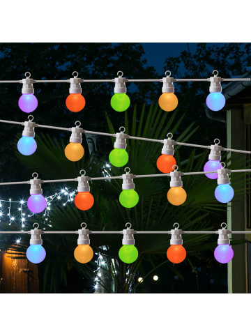 MARELIDA LED Party Lichterkette Circus für Außen L: 9,5cm in bunt