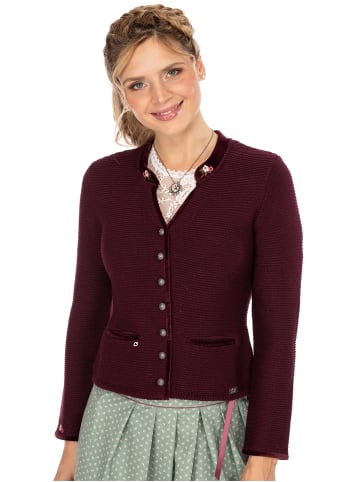 Spieth & Wensky Strickjacke MALTA in bordeaux