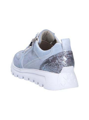 WALDLÄUFER Schnürschuh in blau