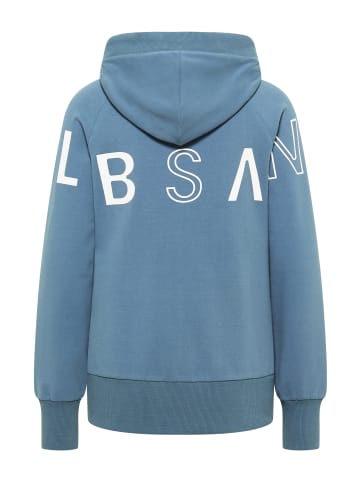 ELBSAND Zip-Jacke mit Kapuze  in Coast Blue
