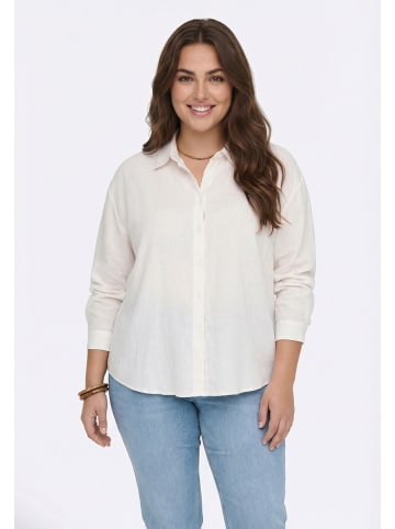 Joella Women Plus Size Blouse in WHITE