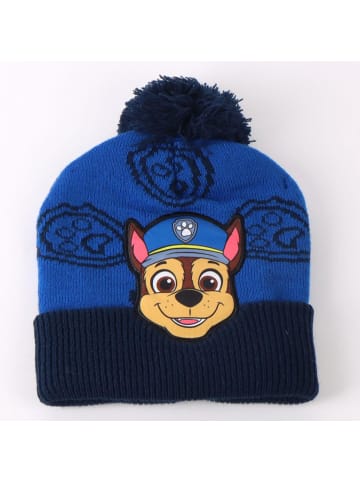 Paw Patrol Paw Patrol Kinder 3 Teilig Mütze & Schal & Handschuhe Set in Blau