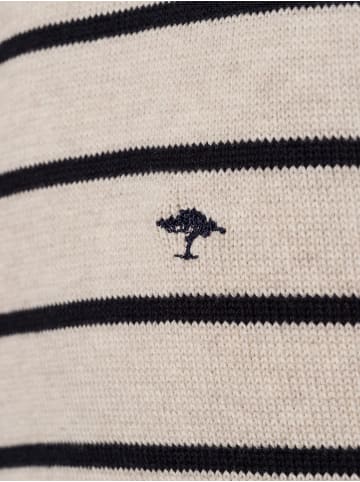 FYNCH-HATTON Pullover in ecru marine - 0001