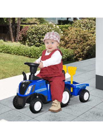 HOMCOM NEW HOLLAND Aufsitzbagger 1-3 Jahre Blau