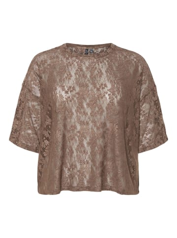 Vero Moda T-shirt in Chocolate Brown