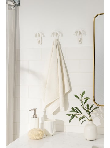 möbel-direkt Design-Garderobenhaken 3er-Set Designer: LUIGI CARAMELLA in weiß