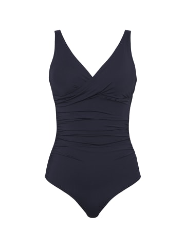 Sea Level Essentials Twist Front Multifit One Piece in NIGHT SKY