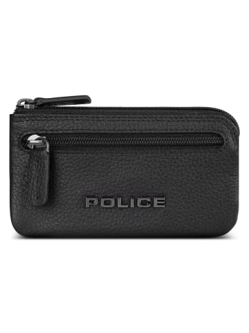 Police Schlüsseletui Leder 11.5 cm in black